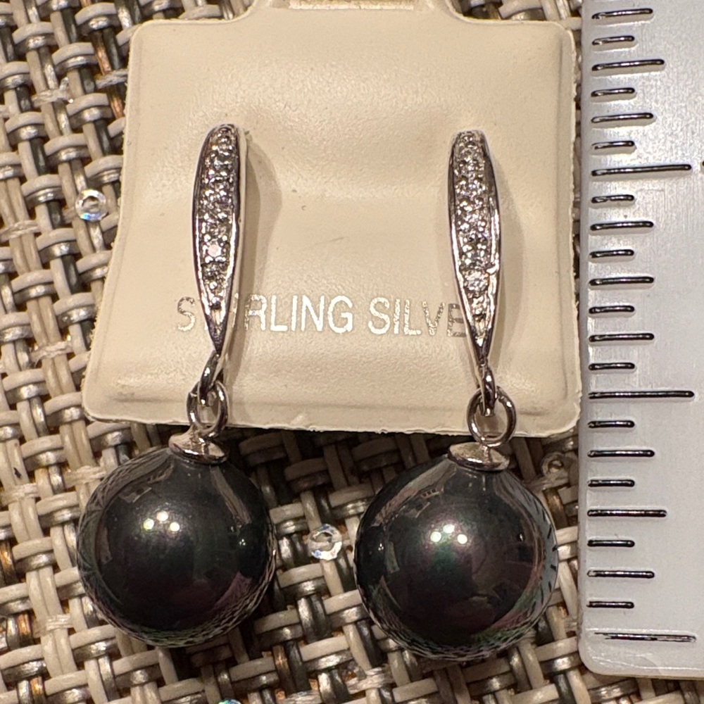 Elegant Silver Drop Earrings